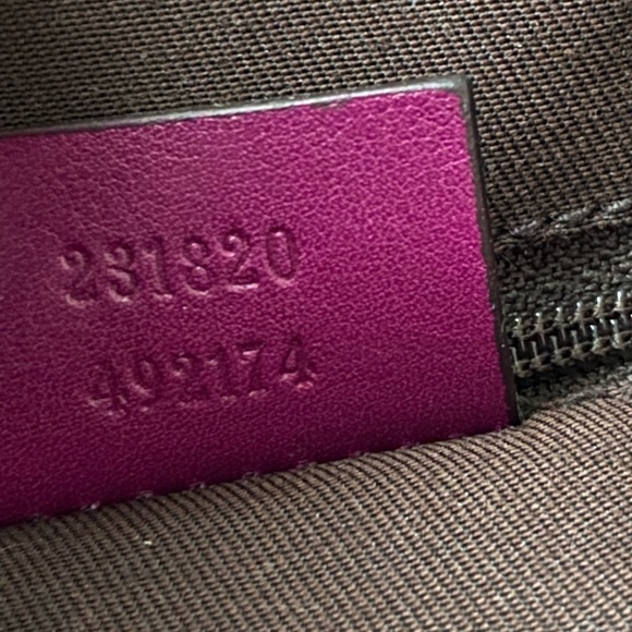 GUCCI Guccissima leather shoulder bag - Picture 15 of 16